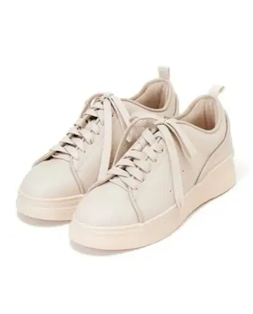 emmi 에미 파이핑 코트 스니커즈 통굽 베이지