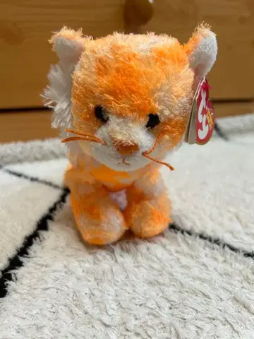 Ty 봉제 인형 오렌지 스트라이프