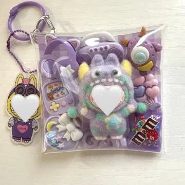 *가챠 파우치 *몬스터 퍼플