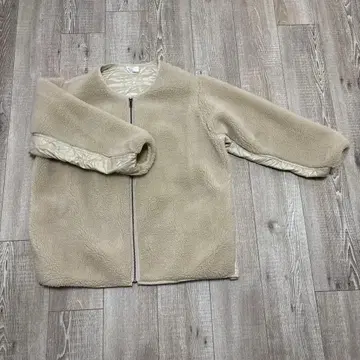 niko and - 베이지 플리스 자켓