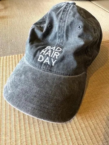 BAD HAIR DAY 그레이 캡
