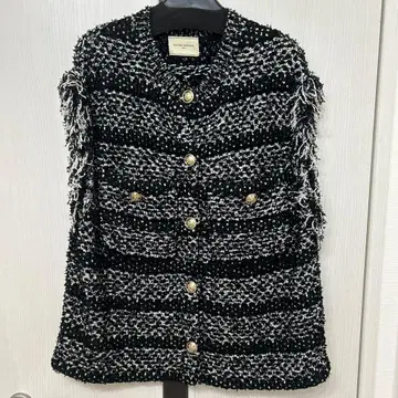 UNITED ARROWS 스트라이프 니트 베스트