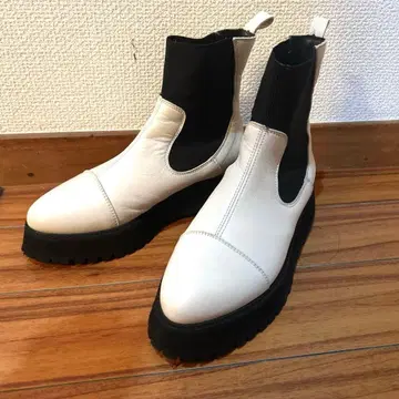 화이트 사이드 고어 부츠