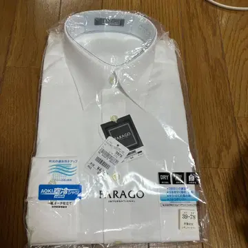 FARAGO 수분 흡수 속건성 레귤러 카라 셔츠 39-78