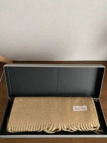 미사용 새상품 TESTA VIERA CASHMERE 신키모리 머플러