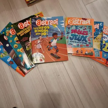 프랑스어 초등학생 잡지 astrapi 8권