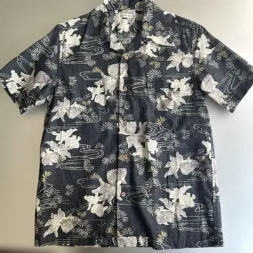 TEN-TEN 알로하 셔츠 금붕어 패턴