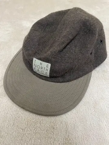 THE NORTH FACE 울 캡 브라운