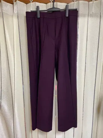 띠어리 루스 퍼플 슬랙스 044