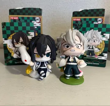 귀멸의 칼날 POPMART 시나즈가와 사네미 이구로 오바나이