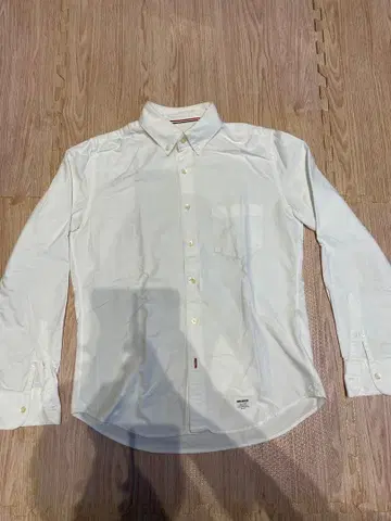 NANO UNIVERSE 화이트 긴팔 셔츠