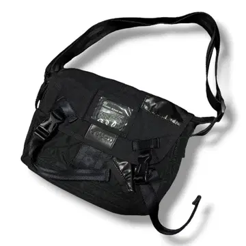 TOUGH Tech Shoulder Bag Black Y2K