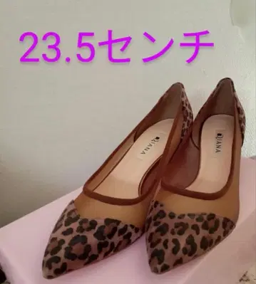 다이애나 레오파드 무늬 펌프스