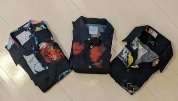 폴 스미스 멀티 컬러 긴팔 셔츠 M 3개 세트