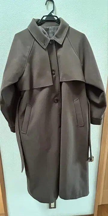 RMAF 브라운 롱 코트 F 사이즈