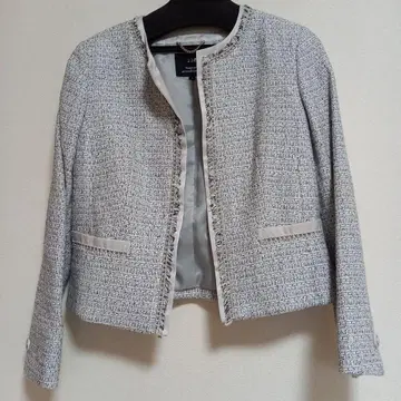 23구 트위드 자켓 32 사이즈