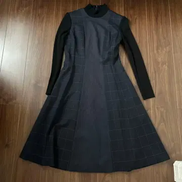 폭시 뉴욕 리브 니트 도킹 원피스