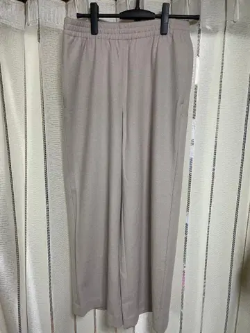 Theory Luxe 베이지 와이드 팬츠 042