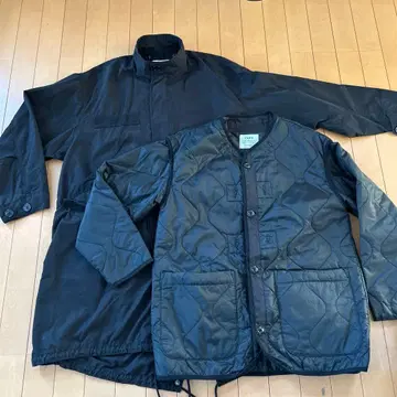 코엔 3WAY 퀼팅 라이너 포함 모즈 코트