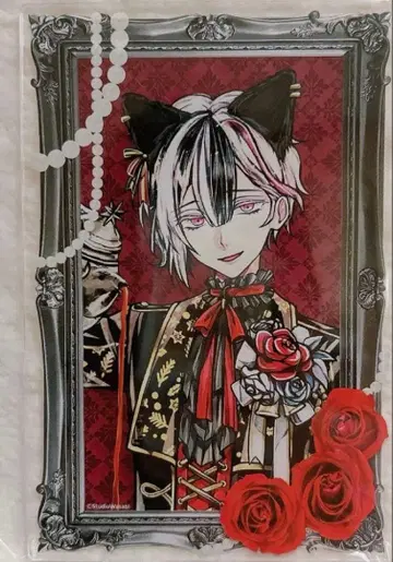 악마 집사와 검은 고양이 아쿠네코 베리안 난자 아크릴 보드 a상