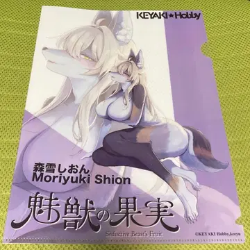매혹적인 짐승의 과실 모리유키 시온 클리어 파일 원페스