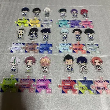 1번 복권 블루 록 소기쿳토 아크릴 스탠드 컴플리트