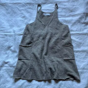 에붐에바 evam eva 니트 베스트 원피스