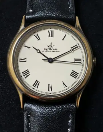 시티즌 손목시계 Lighthouse 라이트하우스 쿼츠 90년대 레어 작동