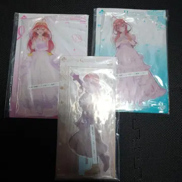 제일복권 5등분의 신부 마이 아크릴 스탠드 3종 세트