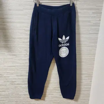 아디다스 스웨트 팬츠 로고 트레포일 네이비