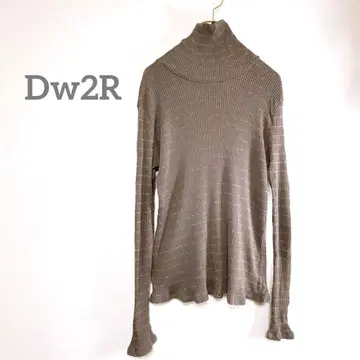 [ tz34 ] 디 다블 투알 Dw2R 터틀넥 터틀 니트