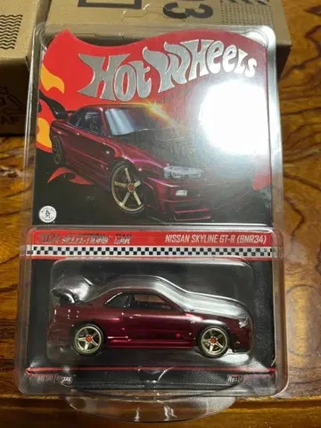 Hot Wheels NISSAN SKYLINE GT-R (BNR34)