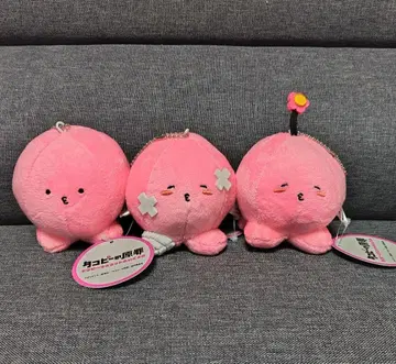 타코피의 원죄 타코피 마스코트 봉제 인형 3종 세트