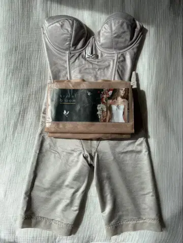 브라이덜 뷔스티에 D70/거들 M 세트