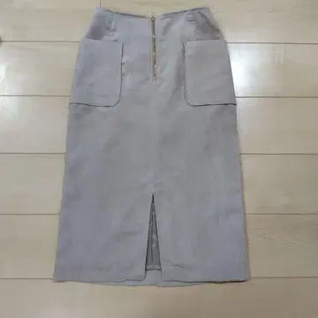 BABYLON 타이트 스커트 포켓 부착