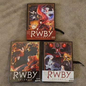 RWBY Volume 1 2 3 Blu-Ray 최초 한정