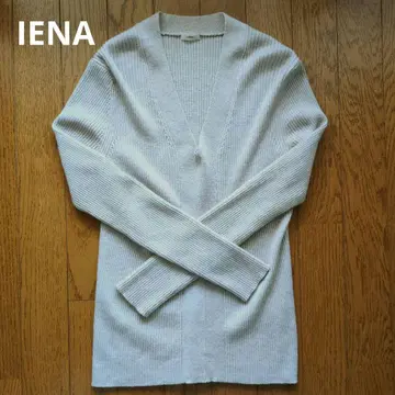 [ 새상품급 ] IENA 이에나 3x3 리브 V넥 풀오버