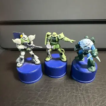 건담 펩시 병뚜껑 피규어 지온군 세트