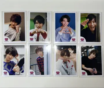 Snow Man 미니 사진 세트 8인분