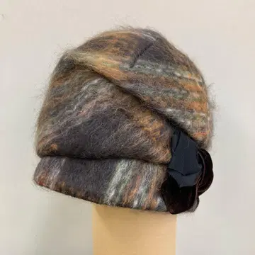 ca4la 카시라 모헤어 혼방 울 헌팅 캡