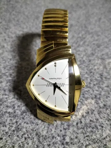 HAMILTON 해밀턴 ventura 골드 손목시계