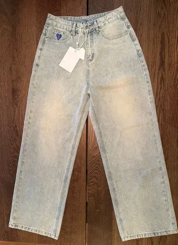 Aelfric Eden 라이트 블루 Baggy Jeans