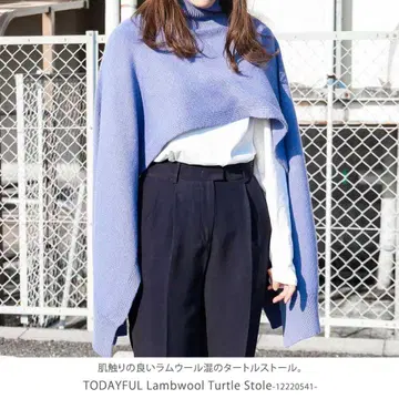 TODAYFUL 램스울 터틀 스톨