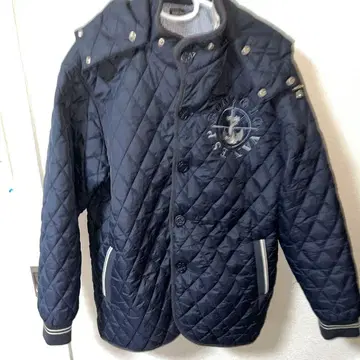 봉고 네이비 퀼팅 자켓