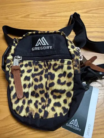 GREGORY QUICK POCKET S 레오파드 무늬 미사용 새상품