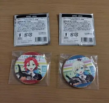 킨츠아 트레이딩 캔뱃지 아사히 쇼고 2세트