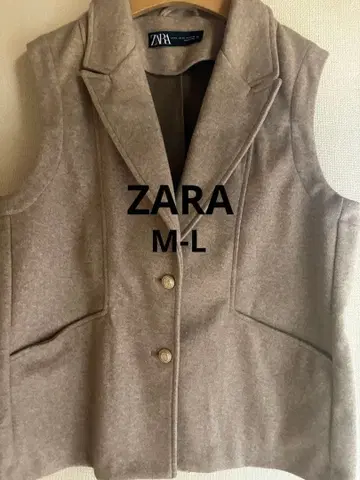 ZARA [ 새상품급 ] 베스트 지레 울라이크 오버 사이즈 한국 패션