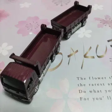 토미카 이스즈 기가 풀 트레일러 덤프 No 127