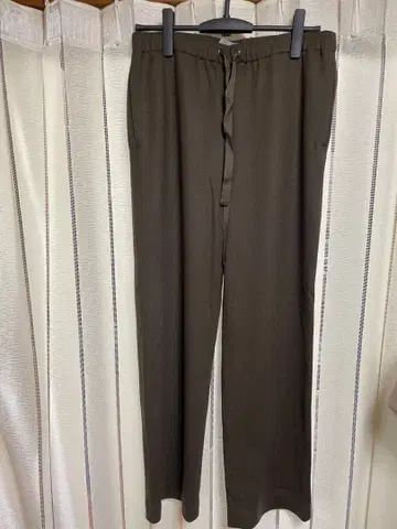 띠어리 럭스 브라운 울 팬츠