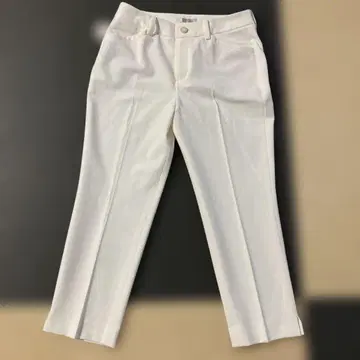 비쓰리 B-three 화이트 팬츠 사이즈 34 미사용 새상품